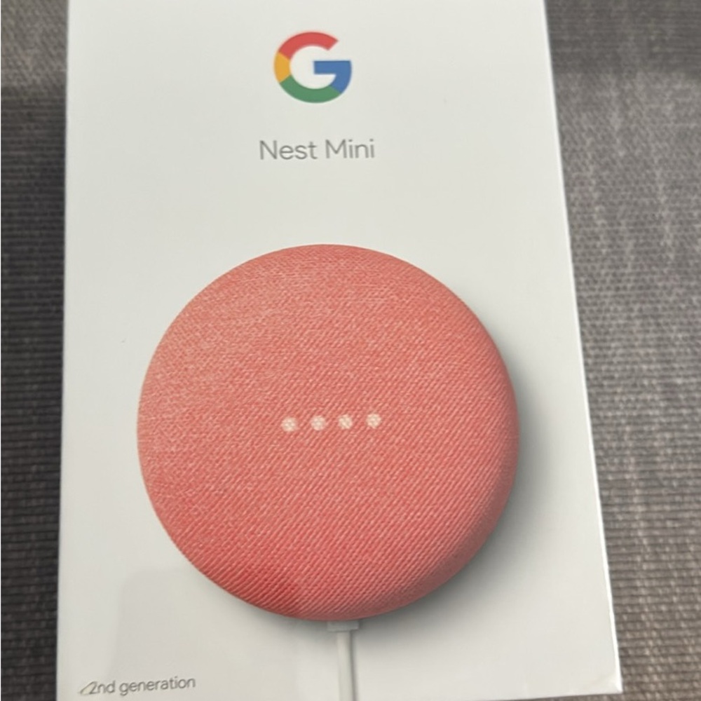 Google Nest Mini - Coral